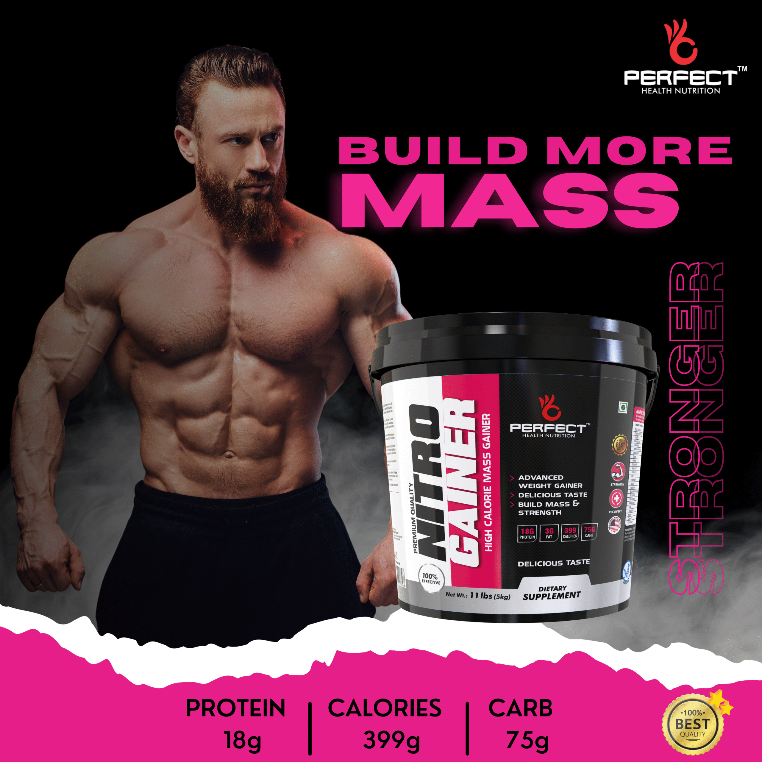 NITRO GAINER CHOCOLATE - Image 9