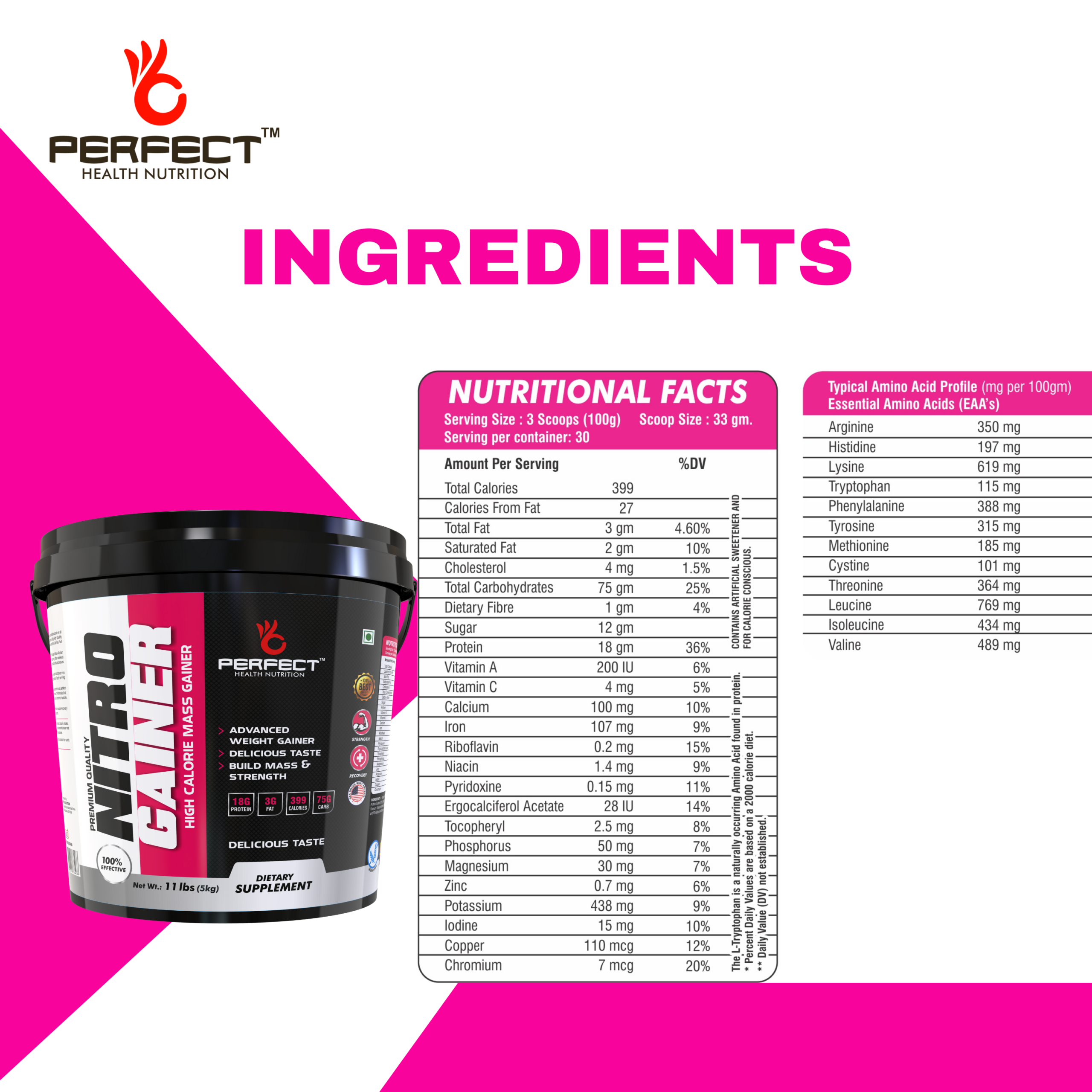 NITRO GAINER CHOCOLATE - Image 4